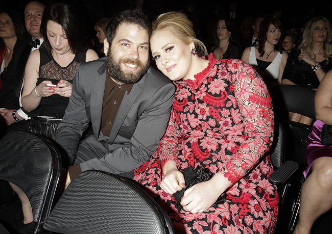 Adele britische Erfolgssängerin glücklich mit Simon Konecki