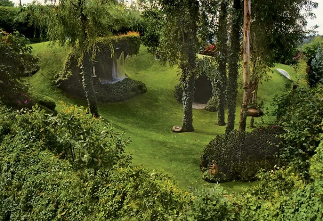 Hobbit House organische Architektur die Natur selber erforschen