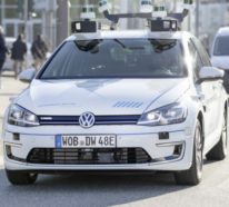 Volkswagen testet selbstfahrende Autos auf den Straßen von Hamburg