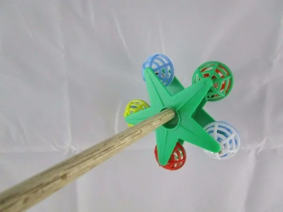 Wellensittich Zubehör DIY Vogelspielzeug kleines Rad