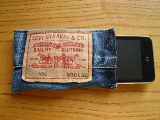 DIY Händytasche aus Levi Strauss Jeans 
