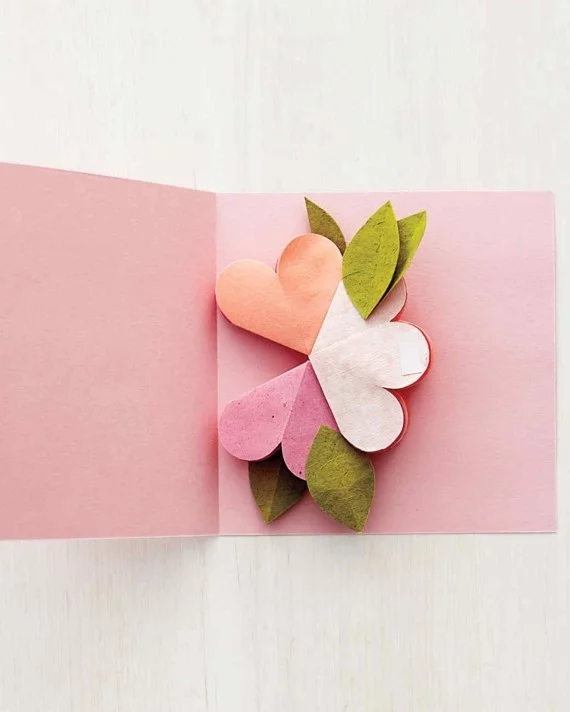 Last Minute Geschenke zum Muttertag 3D Karte Blumen Anleitung