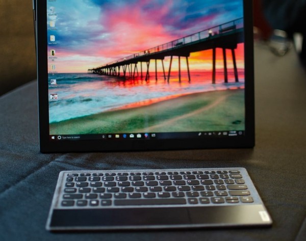 Lenovo arbeitet an einem ThinkPad X1 PC mit faltbarem Display display pc mit tastatur
