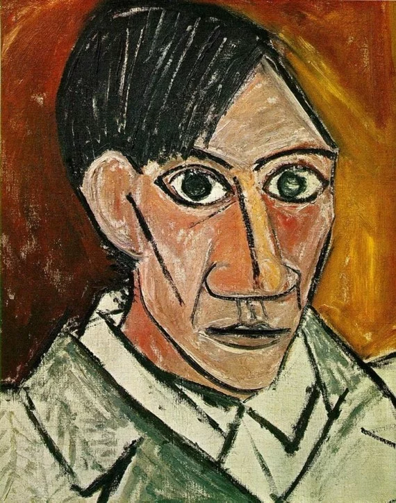 Pablo Picassos Selbstbildnis aus dem Jahr 1907