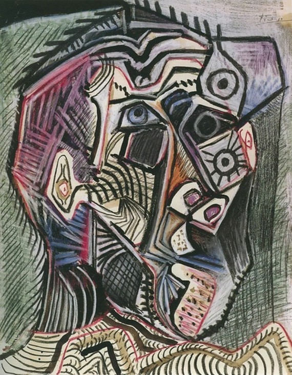 Pablo Picasso Selbstporträt 1972 28 Juni