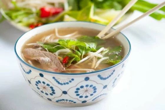 Pho Suppe Rezept Rindfleisch Nudeln Suppe