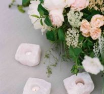 Zeitlose und romantische Tischdeko mit Rosen