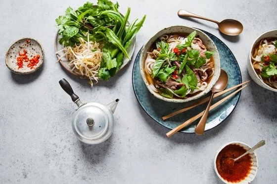 vietnamesische Küche Pho Suppe Rezept Heilmittel