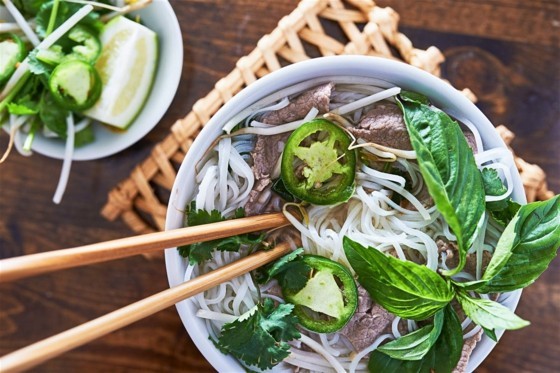 vietnamesische Küche Pho Suppe Rezept Reisnudeln
