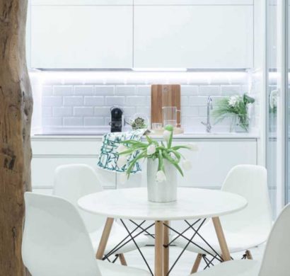 Über 50 elegante Designideen mit einem kleinen Küchentisch