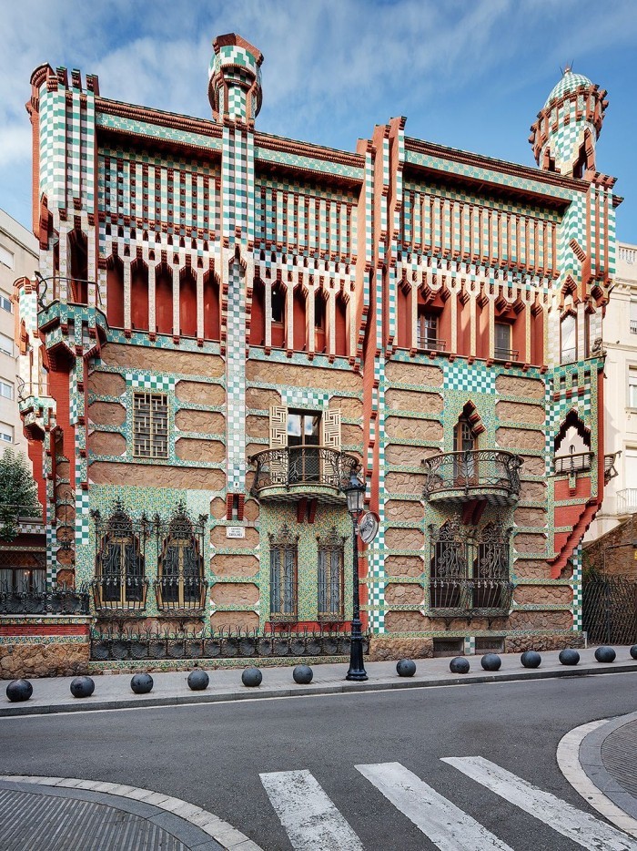 Antoni Gaudi Casa Vicens Auftragsarbeit von einem vermögenden Börsenmakler