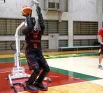 Basketball Roboter erzielt Guinness Rekord mit 2.020 perfekten Würfen