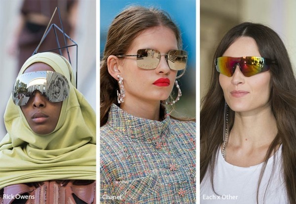 Designer Sonnenbrillen 2019 Trends Spiegelbrillen Brillen Spiegelgläser