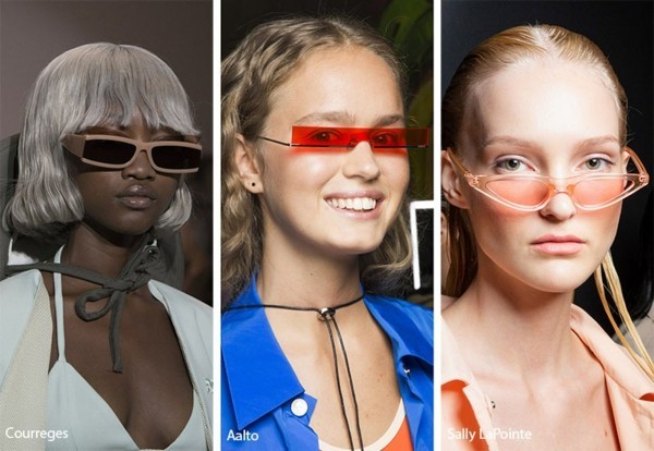 Designer Sonnenbrillen Trends Frühling Sommer 2019 Micro Sonnenbrillen