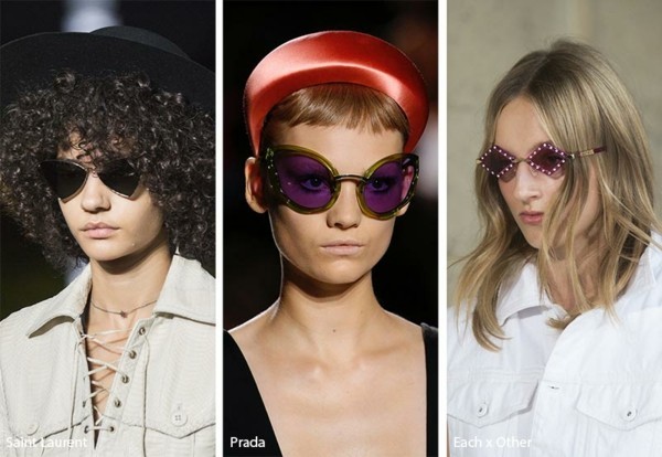 Designer Sonnenbrillen Trends Frühling Sommer 2019 auffällige Sonnenbrillen
