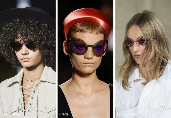 Designer Sonnenbrillen Trends Frühling Sommer 2019 auffällige Sonnenbrillen