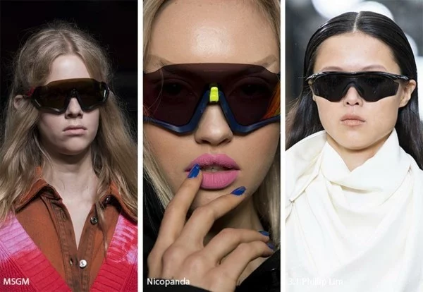Designer Sonnenbrillen Trends Frühling Sommer 2019 sportliche Sonnenbrillen Modellen