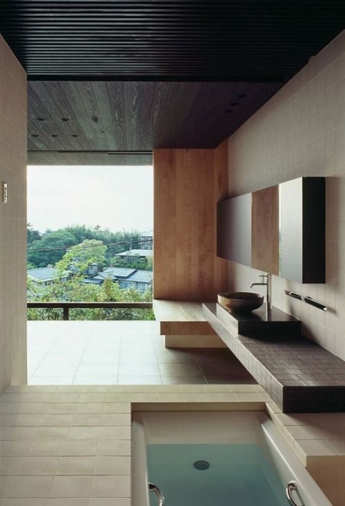 Eingelassene Badewanne lässt keine Wünsche offen - Fresh Ideen für das