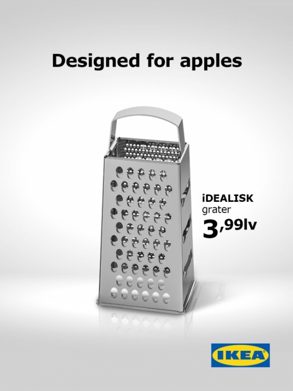 IKEA macht sich mit witziger Werbung über Apple Mac Pro lustig ikea werbung lustig