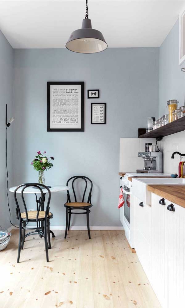 Über 50 elegante Designideen mit einem kleinen Küchentisch