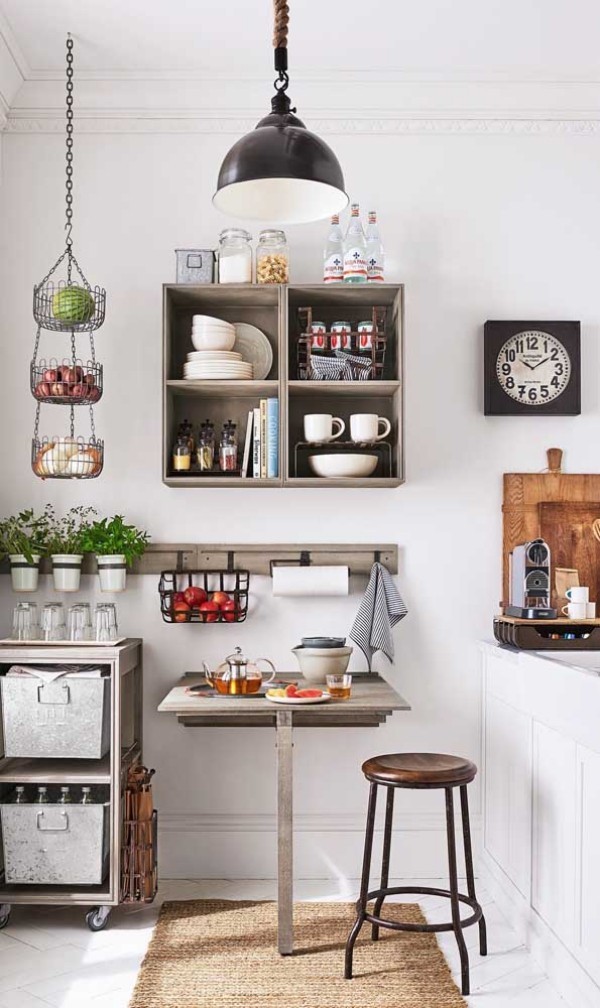 Über 50 elegante Designideen mit einem kleinen Küchentisch