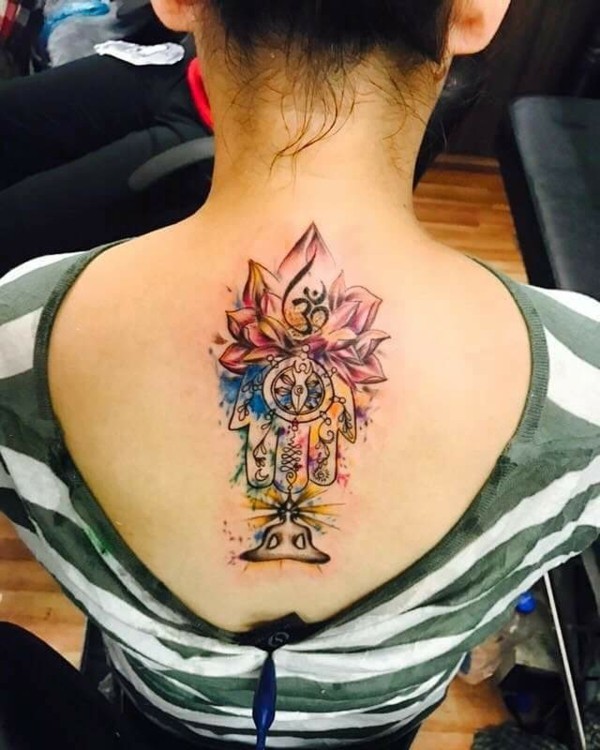 70 Hamsa Tattoo Ideen In Unterschiedlichen Grossen Und Stilen