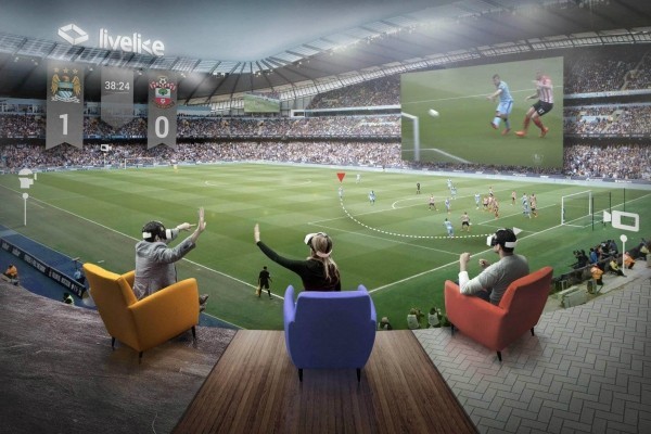 Bald werden Sie Sport über 5G VR sehen können modern sport sehen wohnzimmer