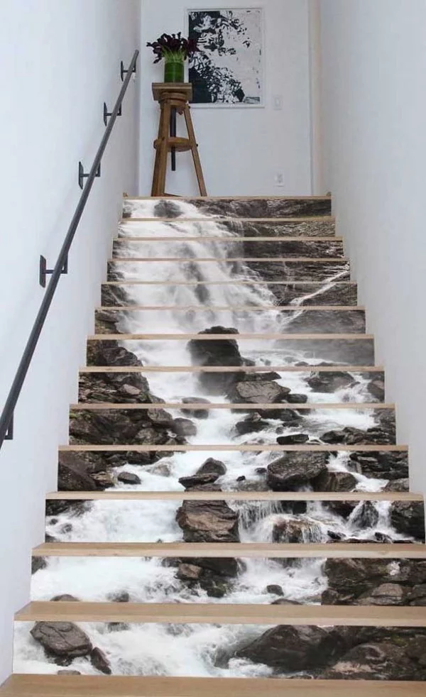 Design-Inspiration - Fluss an den Stufen