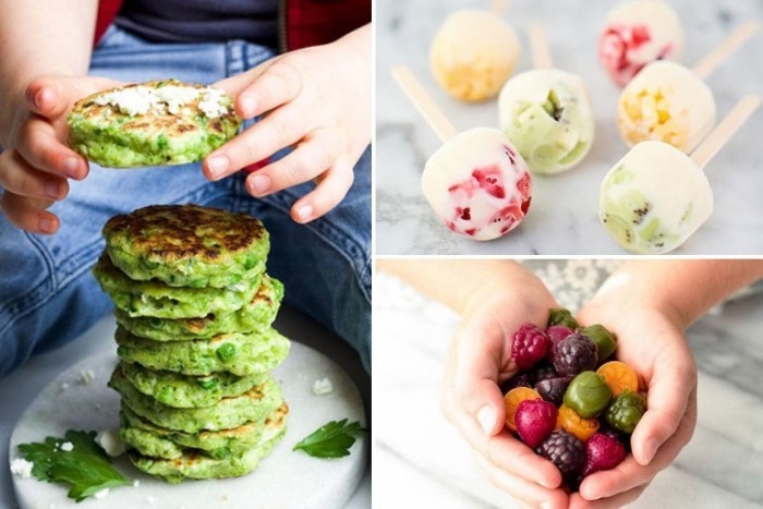 Food Trends 2020 neue Essgewohnheiten grüne Pfannkuchen viel frisches Obst