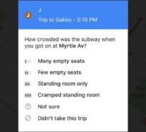 Google Maps kann bestimmen, wie voll Ihr Bus oder Zug sein wird