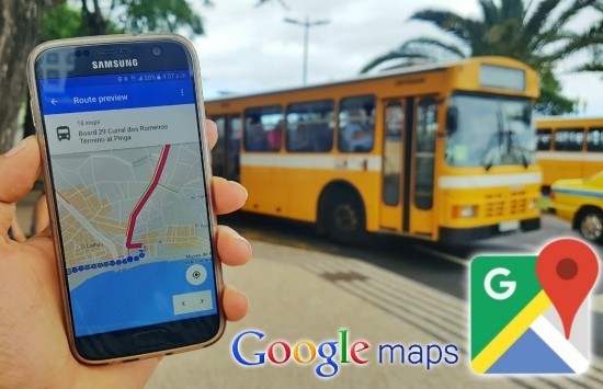 Google Maps kann bestimmen, wie voll Ihr Bus oder Zug sein wird die beste route wählen