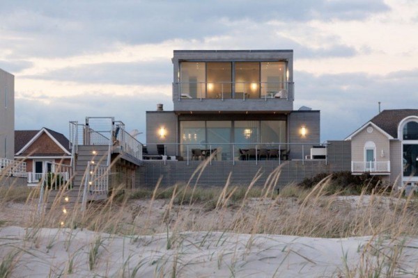 Haus auf dem Sand moderne Häuser