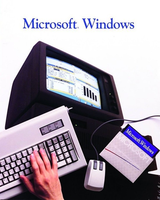 Nach fast 34 Jahren führt Microsoft Windows 1.0 angeblich wieder ein microsoft windows altes computer und maus