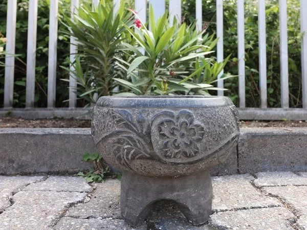 beton deko kleine vase