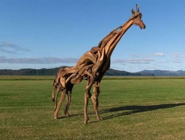 eine giraffe - modern art umwelt