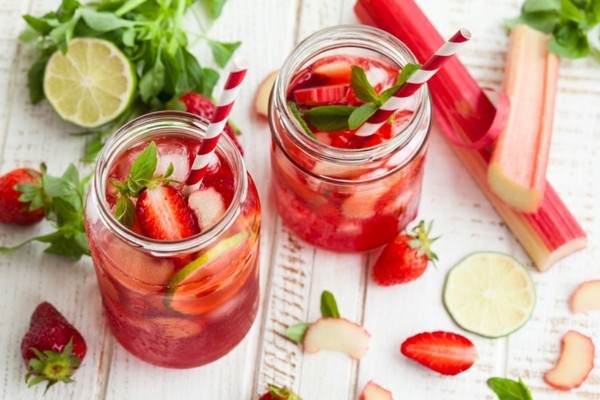 erdbeer limonade als durstlöscher zubereiten