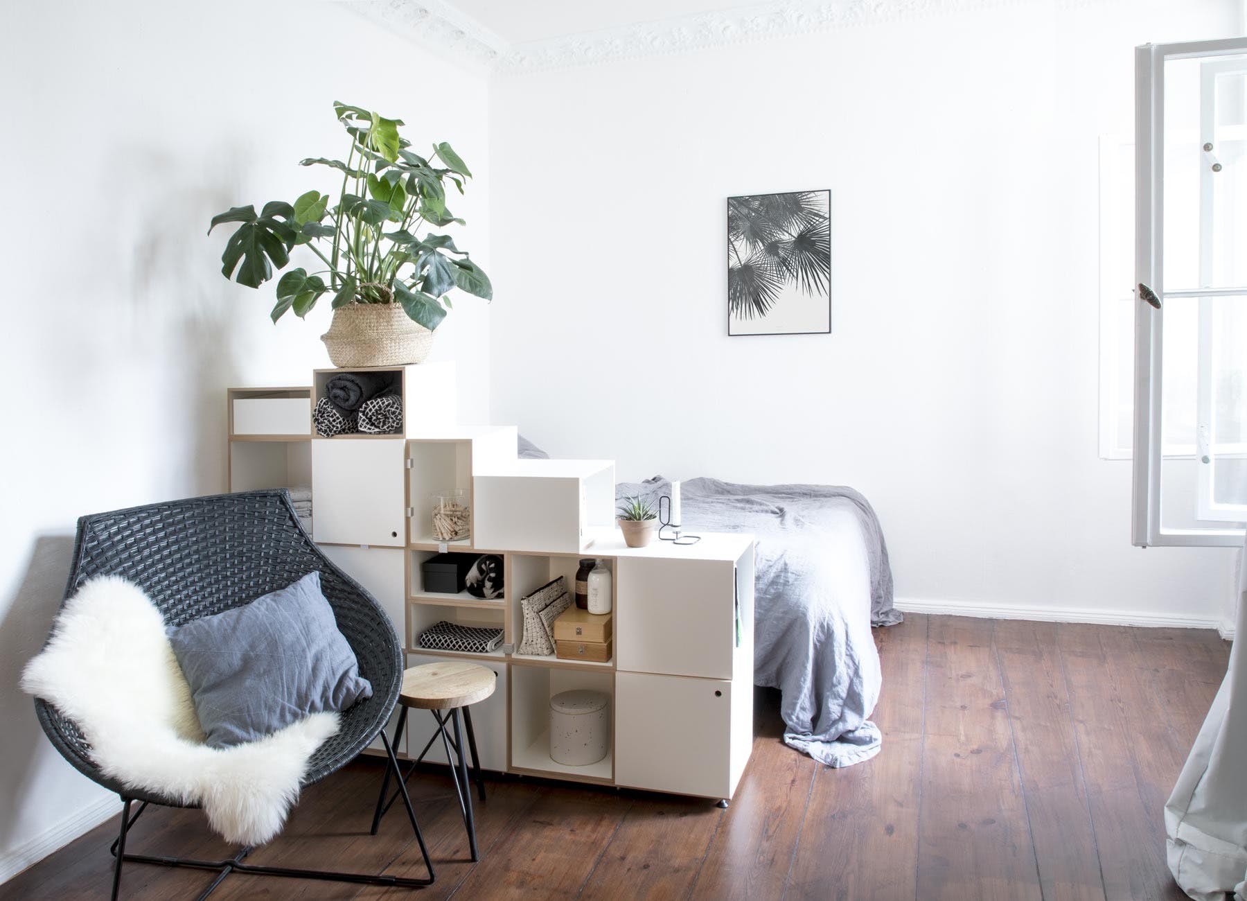 Elegante Raumteiler für kleine Räume peppen das Interieur auf - Fresh