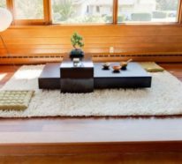 Ein japanisches Wohnzimmer strahlt Ruhe und edle Schlichtheit aus