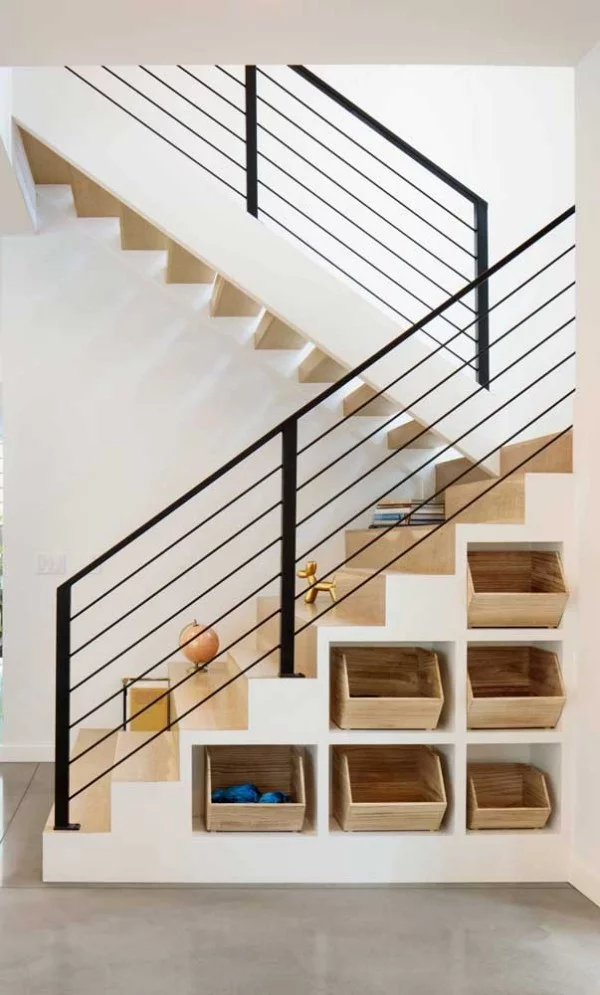 Treppengestaltung - Treppen mit tollen Schubladen