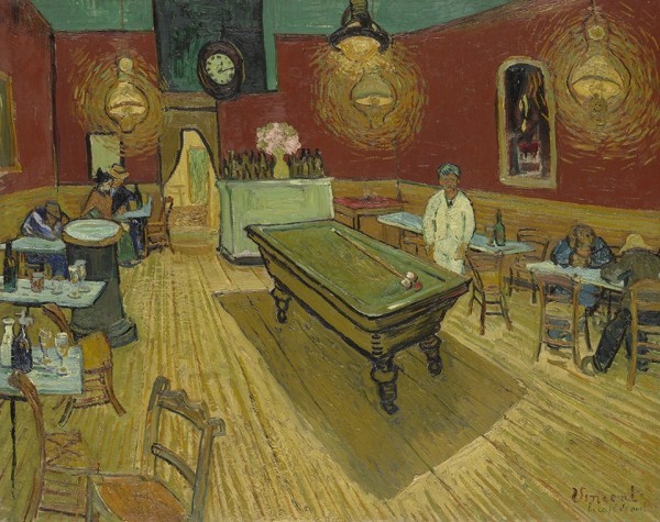 Van Gogh größter niederländischer Maler aller Zeiten Das Nachtcafé 1888