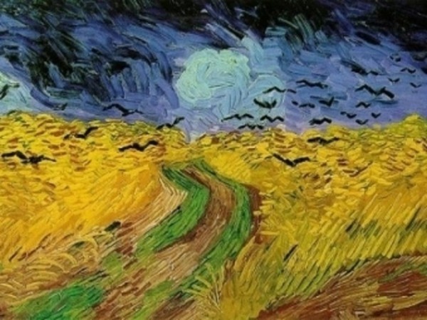 Van Gogh größter niederländischer Maler aller Zeiten Kornfeld mit Krähen das letzte Bild des Künstlers