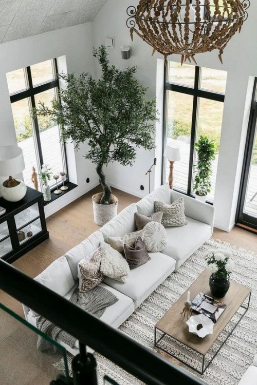 Wohnzimmer In Schwarz Weiss Sind Eindrucksvoll Und Extrem Elegant Fresh Ideen Fur Das Interieur Dekoration Und Landschaft