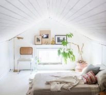 40 Ideen für Dachgeschoss-Einrichtung mit zeitgenössischem modernem Flair
