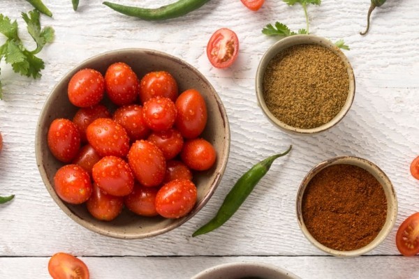 histaminintolleranz - tomaten und gewürze