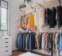 Offener Kleiderschrank – Vor- und Nachteile, aktuelle Ideen