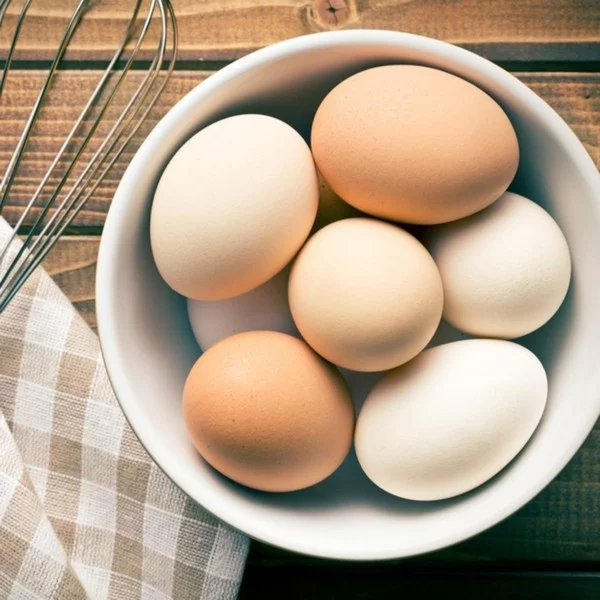 Backen mit Kokosmehl Rezepte Zutaten Eier
