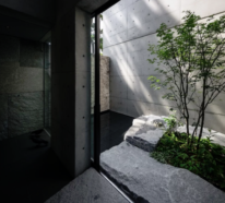 Minimalistisches Haus aus Stein und Beton in Japan