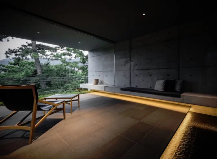 Minimalistisches Haus aus Stein und Beton in Japan Minimalismus