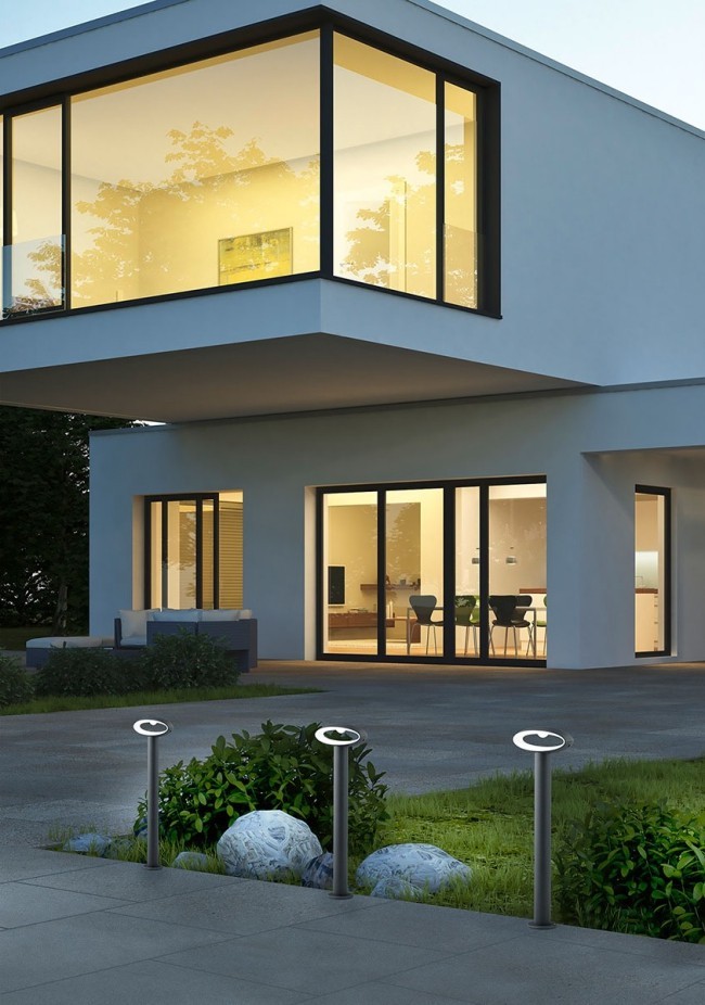 Terrasse und Balkon neu gestalten LED-Beleuchtungsideen für den Außenbereich gehweg gut beleuchten