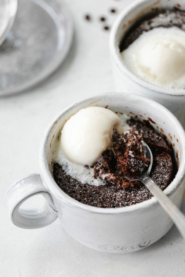 Tassenkuchen ohne Ei backen: ein einfaches Kürbisrezept und noch mehr